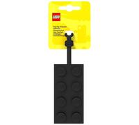 Lego Silicone Brick Luggage Tag In Black Black