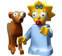 LEGO Simpsons Series 2 Pick Your Figure 71009 (Maggie with Santa's Little Helper)