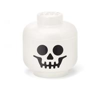 Room Copenhagen - LEGO® Storage Box Head Large, Skeleton - White