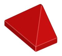 LEGO Slope 45 2 x 1 Triple with Bottom Stud Holder, Part 15571, Choose Your Colour, Part 15571, Choose Your Colour (Red, 10, count)