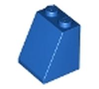 LEGO Slope 65 2 x 2 x 2 with Bottom Tube, Part 3678b, Choose Your Colour (Blue, 10, count)