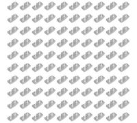LEGO Slope, Curved 2 x 1 x 2/3 Inverted, Part 24201 (Light Bluish Gray, 50, Bricks)