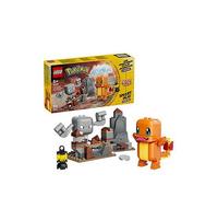 LEGO Pokémon SMART Play: Charmander and Geodude’s Cavern Clash - Compatible Interactive Toy Set Incl. 2 SMART Tags and 2 Pokémon - Gift Idea for 6+ Year Old Boys and Girls - 72157