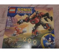 LEGO® Sonic the Hedgehog™ Knuckles vs. Dr. Eggman Egg Crusher Mech Toy Set 77005