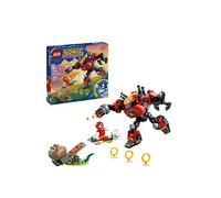 LEGO® Sonic the Hedgehog™ Knuckles vs. Dr. Eggman Egg Crusher Mech Toy Set 77005