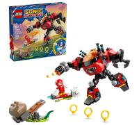 LEGO® Sonic the Hedgehog™ Knuckles vs. Dr. Eggman Egg Crusher Mech Toy Set 77005