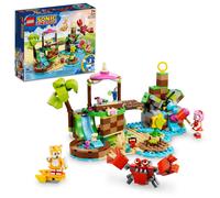 LEGO Sonic The Hedgehog Amys Animal Rescue Island 76992 Building Toy Set Sonic Adventure Toy with 6 Characters and Accessories for Creative Role Play