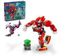 LEGO Sonic The Hedgehog Knuckles’ Guardian Mech Building Toy Set, Sonic Toy for Kids, Video Game Inspired Knuckles Action Figure with Master Emerald, Gaming Gift for 8 Year Old Boys and Girls, 76996