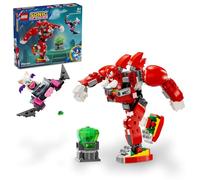 LEGO Sonic The Hedgehog Knuckles Guardian Mech Building Toy Set Sonic Toy for Kids Video Game Inspired Knuckles Action Figure with Master Emerald G