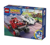 LEGO Sonic the Hedgehog Silver’s Car vs Knuckles’ Monster Truck 77118