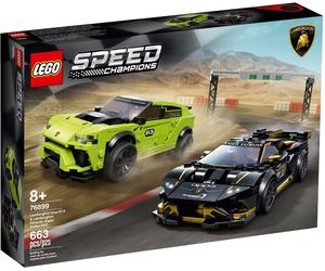 Lego Speed Champion Lamborghini Urs St-X & Urakan Supertroefeo Evo 76899 NEW