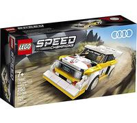 LEGO Speed Champions 1985 Audi Sport Quattro S1 76897 Toy Cars for Kids Building Kit Featuring Driver Minifigure, New 2020 (250 Pieces)