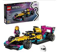 LEGO Speed Champions F1 ACADEMY Race Car Toy - Model Kit w/a Female Formula 1 Driver Minifigure - Birthday Gift for 10+ Year Old Girls, Boys & Adult Motorsport Fans - 77258