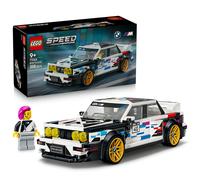 LEGO Speed Champions BMW M3 (E30) Car Toy - Model Kit w/Collectible Driver Minifigure - Birthday Gift Idea for 9+ Year Old Boys & Motorsport Fans - 77263