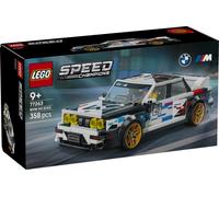 LEGO Speed Champions BMW M3 (E30) Car Toy - Model Kit w/Collectible Driver Minifigure - Birthday Gift Idea for 9+ Year Old Boys & Motorsport Fans - 77263