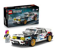LEGO Speed Champions BMW M3 (E30) Car Toy - Model Kit w/Collectible Driver Minifigure - Birthday Gift Idea for 9+ Year Old Boys & Motorsport Fans - 77263