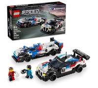 LEGO Speed Champions BMW M4 GT3 & BMW M Hybrid V8 Race Car Toys for 9 Plus Year Old Boys & Girls, Buildable Model Vehicles with 2 Driver Minifigures, Kids' Bedroom Decoration, Birthday Gift Idea 76922