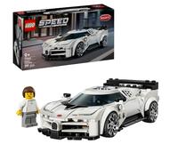 LEGO Speed Champions Bugatti Centodieci Hyper Sports Car Toy - Car Model Kit with a Driver Minifigure - Birthday Gift for 9+ Year Old Boys - 77240