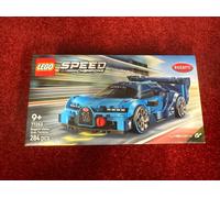 LEGO Speed Champions Bugatti Vision GT Hyper Sports Car Toy - Model Kit w/a Collectible Driver Minifigure - Gaming Gift Idea for 9+ Year Old Boys & Motorsport Fans - 77253