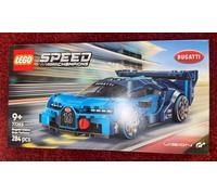 LEGO Speed Champions Bugatti Vision GT Hyper Sports Car Toy - Model Kit w/a Collectible Driver Minifigure - Gaming Gift Idea for 9+ Year Old Boys & Motorsport Fans - 77253