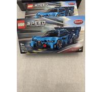 LEGO Speed Champions Bugatti Vision GT Hyper Sports Car Toy - Model Kit w/a Collectible Driver Minifigure - Gaming Gift Idea for 9+ Year Old Boys & Motorsport Fans - 77253