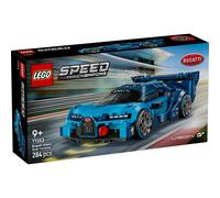 LEGO Speed Champions Bugatti Vision GT Hyper Sports Car Toy - Model Kit w/a Collectible Driver Minifigure - Gaming Gift Idea for 9+ Year Old Boys & Motorsport Fans - 77253