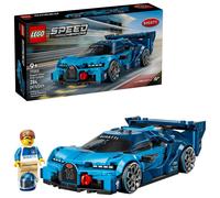 LEGO Speed Champions Bugatti Vision GT Hyper Sports Car Toy - Model Kit w/a Collectible Driver Minifigure - Gaming Gift Idea for 9+ Year Old Boys & Motorsport Fans - 77253