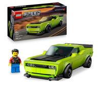 LEGO Speed Champions Dodge Challenger SRT Hellcat Sports Car Toy - Car Model ...