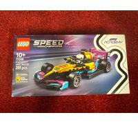LEGO Speed Champions F1 ACADEMY Race Car Toy - Model Kit w/a Female Formula 1 Driver Minifigure - Birthday Gift for 10+ Year Old Girls, Boys & Adult Motorsport Fans - 77258