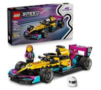 LEGO Speed Champions F1 ACADEMY Race Car Toy - Model Kit w/a Female Formula 1 Driver Minifigure - Birthday Gift for 10+ Year Old Girls, Boys & Adult Motorsport Fans - 77258