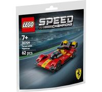 LEGO Speed Champions Ferrari 499P Hypercar Building Set, 62 Pieces, Ages 7+