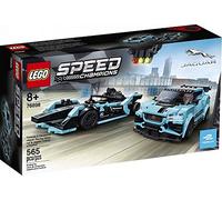 LEGO Speed Champions Formula E Panasonic Jaguar Racing Gen2 car and Jaguar I-PACE eTROPHY 76898 Building Kit, New 2020 (564 Pieces)