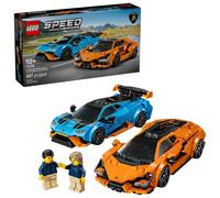 LEGO Speed Champions Lamborghini Revuelto & Huracán STO (77238) Car Kit, 607 PCS