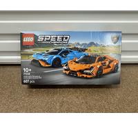 LEGO® Speed Champions Lamborghini Revuelto & Huracán STO 77238