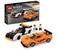 LEGO Speed Champions McLaren Solus GT & McLaren F1 LM, 2 Iconic Race Car Toys for Boys & Girls, Hypercar Model Building Kit, Collectible 2023 Set 76918