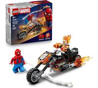 LEGO Spider-Man vs Ghost Rider Motorcycle Buildable Construction Set 76335