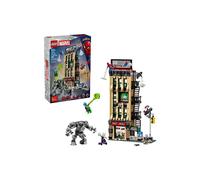 Lego Spider-man Vs Mysterio: The Daily Bugle Construction Game