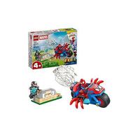Lego Spiderman Spidey On His Motorcycle Vs. Rhino (11206) One Colour