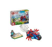 Lego Spiderman Spidey On His Motorcycle Vs. Rhino 11206 One Colour