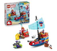 LEGO Spidey Team Spidey Pirate Ship 11208 | Toys for 4+ Year Old Boys & Girls, Superhero Set with a Ship Model, 2 Boats & 4 Minifigures, Gift Idea, 201 Pieces