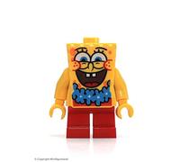LEGO Spongebob SquarePants Figure - SpongeBob (Blue Lei) Set 3818