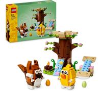 LEGO Spring Animal Playground Building Toy Set with Bird and Squirrel Figures, Tree-House Playset for Kids, Gift Idea for 8 Plus Year Old Boys and Girls Who Love Imaginative Play 40709