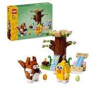 LEGO Spring Animal Playground Building Toy Set with Bird and Squirrel Figures, Tree-House Playset for Kids, Gift Idea for 8 Plus Year Old Boys and Girls Who Love Imaginative Play 40709