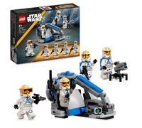 LEGO Star Wars 332nd Ahsoka's Clone Trooper Battle Pack, The Clone Wars Building Toy Set for 6 Plus Year Old Boys & Girls, with Stud-Shooting Speeder Vehicle and Minifigures, Small Gift for Kids 75359