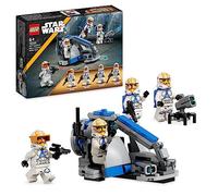 LEGO Star Wars 332nd Ahsoka's Clone Trooper Battle Pack, The Clone Wars Building Toy Set for 6 Plus Year Old Boys & Girls, with Stud-Shooting Speeder Vehicle and Minifigures, Small Gift for Kids 75359