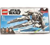 LEGO Children's Toy Star Wars Black Ace TIE Interceptor Starfighter Colourful 75242