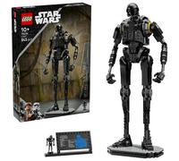 LEGO Star Wars 75434 K-2SO Security Droid Figure - Posable Play & Display Building Toy - Collectible Model Kit incl. an Information Plaque - Gift for Boys, Girls & Adult Andor Fans