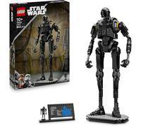 LEGO Star Wars 75434 K-2SO Security Droid Figure - Posable Play & Display Building Toy - Collectible Model Kit incl. an Information Plaque - Gift for Boys, Girls & Adult Andor Fans