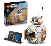 LEGO Star Wars 75452 BB-8 Astromech Droid Figure Model Kit - Building Toy w/a Spinning Head & Wheel - Bedroom Decor Idea - Gift for 10+ Year Old Boys, Girls & Fans