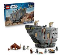 LEGO Star Wars 75453 Offworld Sandcrawler and Mudhorn - Model kit w/Grogu Figure & 5 Minifigures incl. The Mandalorian - Birthday Gift for 14+ Year Old Teenage Boys & Movie Fans
